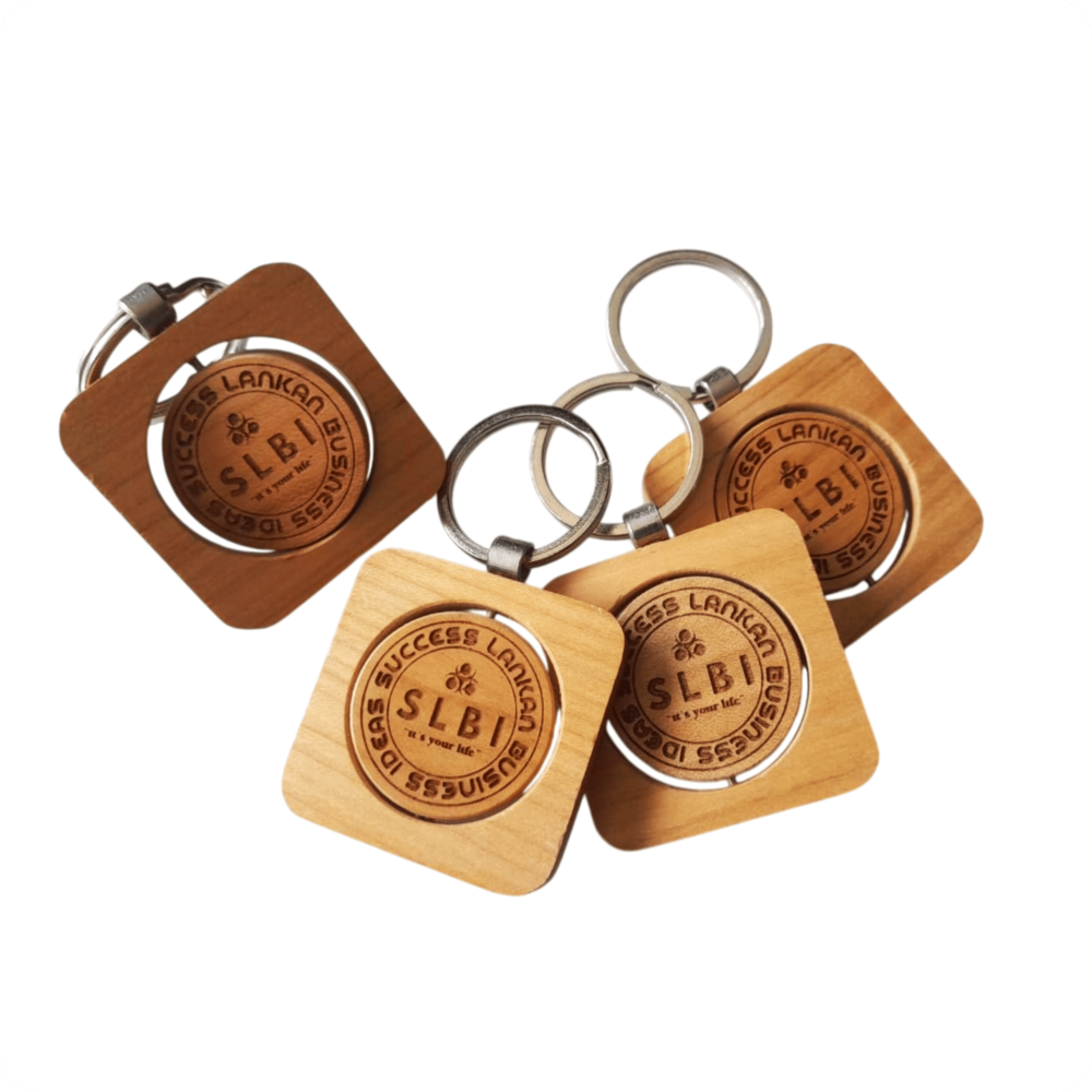 Wooden Key Tag Printing
