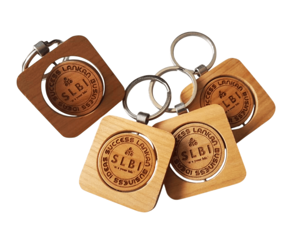 Wooden Key Tag Printing